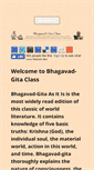 Mobile Screenshot of bhagavadgitaclass.com